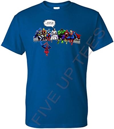 Five Up Tees Jesus Superheroes That's How I Saved The World T-Shirt