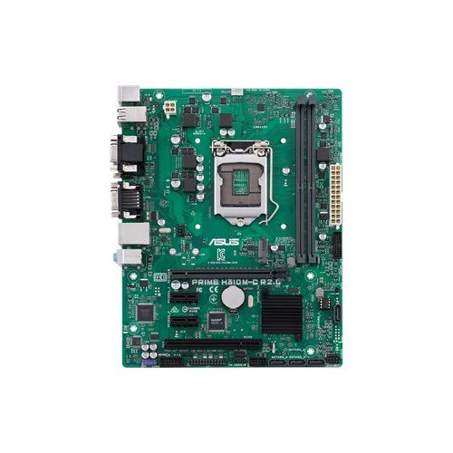 ASUS-Prime-H310M-C-R20-Placa-Base-Profesional-Micro-ATX-Intel-de-8a-y-9a-Gen-LGA1151-con-Funciones-de-Seguridad-y-fiabilidad-DDR4-2666-MHz-2-Puertos-COM-1-Puerto-TPM-M2-DVI-y-1-Cabezal-LPT1