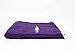 Open Road Goods Yoga Blanket - Thick Mexican Thunderbird Blanket - Handmade and Made for Yoga! (Dark Purple)