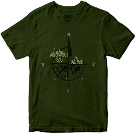 HighSpirit Cotton Printed Unisex Tshirt Adventure Travel Explorer