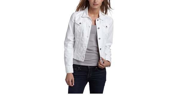 lucky brand white jean jacket