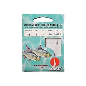 Water Queen Hamecon Monte Cristal Bleu Sans Ardillon 15cm