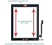 OmniRepairs-for iPad 4 (4th Generation) Glass Touch Screen Digitizer OEM Assembly Replacement with Home Button Flex, Adhesive Tape, Midframe Bezel, Screen Protector, and Repair Toolkit (iPad 4 Black)