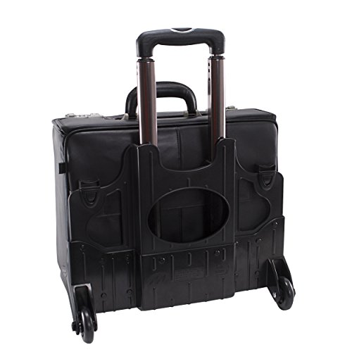 McKleinUSA SHERIDAN 84665 Black 17 Detachable-Wheeled Catalog Case