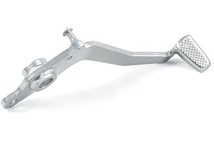 Zoom Tech Rear Brake Pedal Foot Lever Shift Compatible with Kawasaki 2017-2025 Ninja 650 Z650 43001-0748