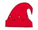 Moon Boat 3Pack Christmas Elf Felt Hat - Jingle Bells Xmas Holiday Party Costume Favors Gifts Accessoriess