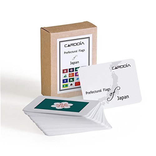 Map of japan flash cards