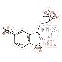 Vijk kor Serotonin Flowers Stickers (3 Pcs/Pack)