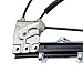 A-Premium Power Window Regulator with Motor Compatible with BMW 528i 1997-1999 540i 1997-1999 Rear Driver Side