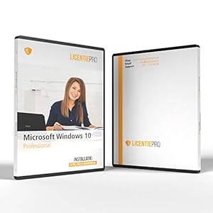 Originele Windows 10 Professional 64bit ISO DVD met licentie en inclusief alle actuele updates, auditproof volume…