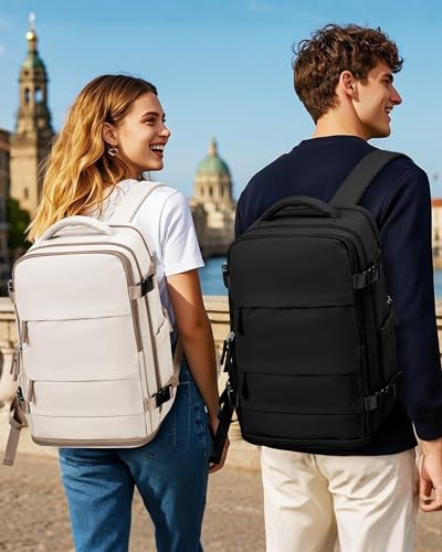 SZLX Vacuum Backpack with Pump Carry-on Luggage 40x30x20 Ryanair Vueling Wizzair Easyjet Backpack Travel Cabin Airplane 40x20x25 Ryanair Women Waterproof Carrying Backpack for Laptop Computer