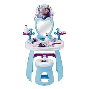 Tocador Frozen 2 con Taburete con 10 accesorios