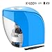 Electric Pencil Sharpener Automatic Sharpener for No.2 Pencils and Colored Pencils (6-8mm) with Auto Stop Feature & Extra Cleaning Brush, USB/Battery Operated in Home/Classroom/Office (Blue)