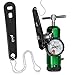 Pivit Oxygen Key/Oxygen Cylinder Wrench for Tank Valve with Chain | Never Lose Your Wrench! Durable Chain Easily Attaches to Anything | Tough Stress-Resistant Design Makes Turning Smooth As Butter