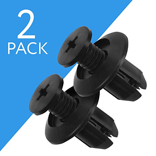 2Pack Dishwasher Kick Plate Trim Retainer Whirlpool Compatible