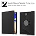 Fintie Case for Samsung Galaxy Tab S4 10.5 2018 Model SM-T830/T835/T837, Multiple Angles Stand Protective Cover with S Pen Protective Holder, Black