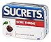 Sucrets Sore Throat Lozenges, Wild Cherry Flavor, 18 Count