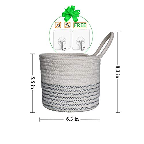 Cabilock Cesta de Almacenamiento para Colgar en La Pared Pequeña Cesta