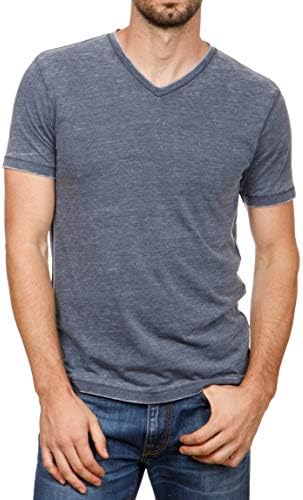 Lucky Brand Men's Venice Burnout V-Neck 