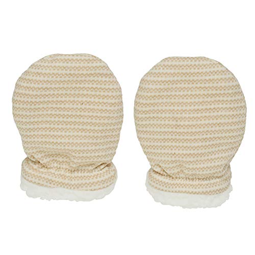 Paladoo Baby Mittens Sherpa Lined Fleece 0-24 Months Winter (0-6 Mouths 2 Pairs)