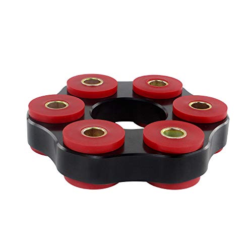 PTNHZ RACING Manual Transmission Mount Flex Disc Drive Shaft Coupler Coupling 85a Aluminum Polyurethane Bushing for BMW E30 E46 E36 E53 E24 Z4 OEM 26117511454/26112226527