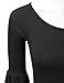 Doublju High-Low Ruffle Blouse Top (Made In USA/Plus Size Available)
