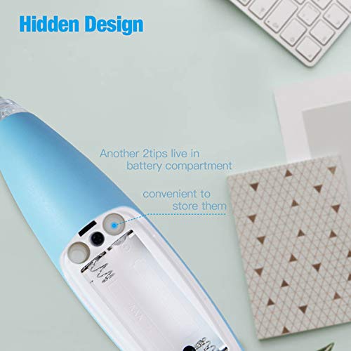 Ear Wax Removal Kit Spiral Tool, Ear Pick Cleaning Kit with LED Light, Ear Pick with 4 Silicone Spiral Tips for People of All Ages. - Thumbnail 6