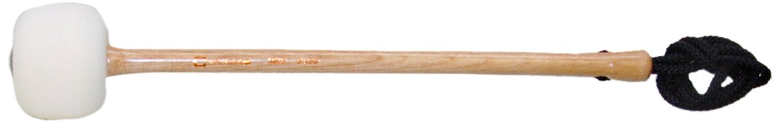 Chalklin CMM6 Bass Thonged Solid Felt Maple Shaft Percussion Mallets, 65 mm