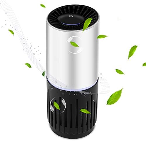 Big Fun 空気清浄機 車載空気清浄機 空気清浄器 プラズマクラスター イオン発生器 Uvライト 除菌消臭 静音 自動オフ機能 ミニ 国産品 車載 Pm2 5 タバコの煙 アロマディフューザー 一代 空気の塵 Usbケーブル付き Hepaフィルター 日本語取扱説明書付き ホコリを分解 花粉 卓上
