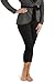 Fishers Finery Ecofabric Capri Legging; Casual Lounge Legging (Black, M)