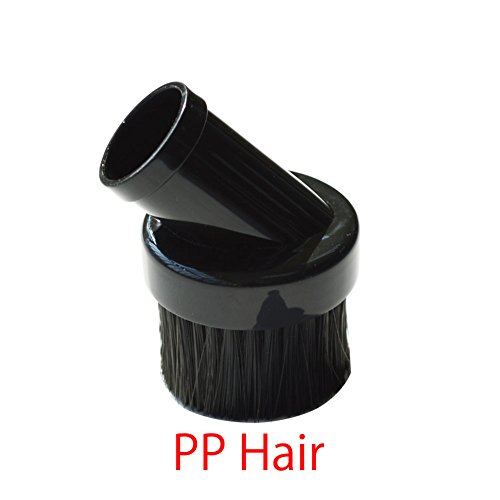 EZ SPARES 4PCS Universal Replacement 32mm&35mm Vacuum Cleaner Accessories Horsehair Brush Adapter Crevices Tool Kit