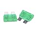 Qunqi 10Packs Add-A-Circuit Blade Type Inline Fuse holder 16 Gauge with Cover M size+ 20 pcs Fuse