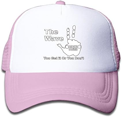 Unisex The Jeep Wave You Get It Or You Don't Children The Adjustable Snapback Baseball Cap