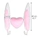 Goetland Easter Bunny Costume Kit Car Vehicle Decorations Accessories Pink Ears & Nose