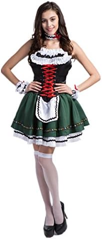 Women's Halloween Beer Girl German Party Oktoberfest Costume