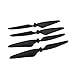 Blomiky 4pcs 2A+2B Propeller Props Blades Fit for MJX Bugs3 B3 H ubsan H501S Quadcopter Drone H501S Propeller Black