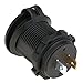 ReNext Waterproof USB Charger Adapter Socket 12-24V Outlet Power Jack Marine Motorcycles