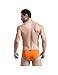 Zacoo Men Modal Contrast Color Underwear Pouch Brief Short Color L Coffee