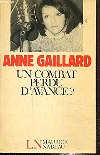 Download Un combat perdu d'avance ? PDF