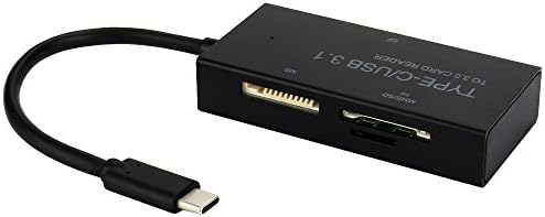 USB 3.1 Type C OTG Memory Card Reader for Samsung S8 Plus 4 Slots TF SD CF MS Card Adapter for Note 8 Pixel 2 XL LG V20 V30 G5 G6 Nexus 5X 6P Moto Z Oneplus Macbook