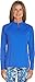 Coolibar UPF 50+ Women's Freestyle Long Sleeve Rash Guard - Sun Protective (Medium- Baja Blue)