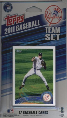 2011 Topps Limited Edition New York Yankees Baseball Card Team Set (17 Cards) - Not Available In Packs!!