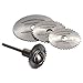 SOLOOP HSS Circular Saw Blades Cutting Discs & Mandrel for Rotary Tool Dremel(6pcs)