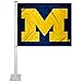 College Flags & Banners Co. Michigan Team University Wolverines Car and Auto Flag