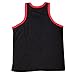 Men's Tank Top Singlet Vest Gym Muay Thai Men T-shirt Cotton 100% Made in Thailand (Black, XL)