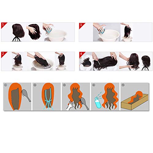 FDBZJP 26 Inch Lace Front Wigs Human Hair Brazilian Virgin Body Wave Human Hair Wigs Water Wave Lace Front Wig with Baby Hair Heat Resistant Hair Natural Hairline Wigs for Black Women