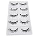 Start 5 Pair Crisscross Natural Make Up Long Soft Dense False Eyelashes