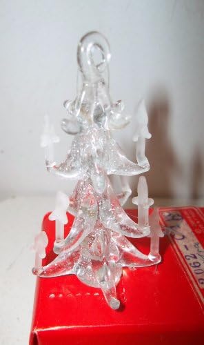 Spun Glass Ornament-Tree