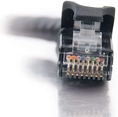 C2G 83405 0.5m Cat6 Booted Unshielded (UTP) Network Patch Cable - Black - Image 4