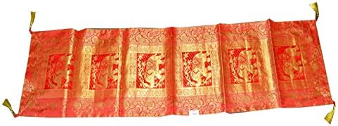 100% Cotton, Machine Washable, Everyday Indian Kitchen Table Runner For Dinner Parties, Events, Home Decor